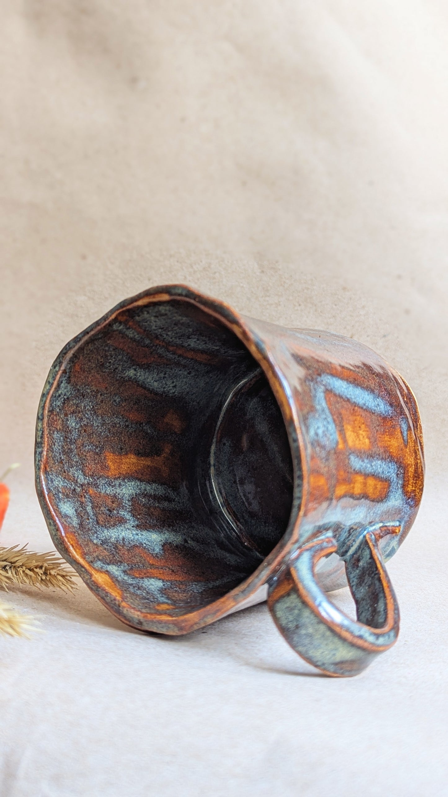 Handmade Owl Mug