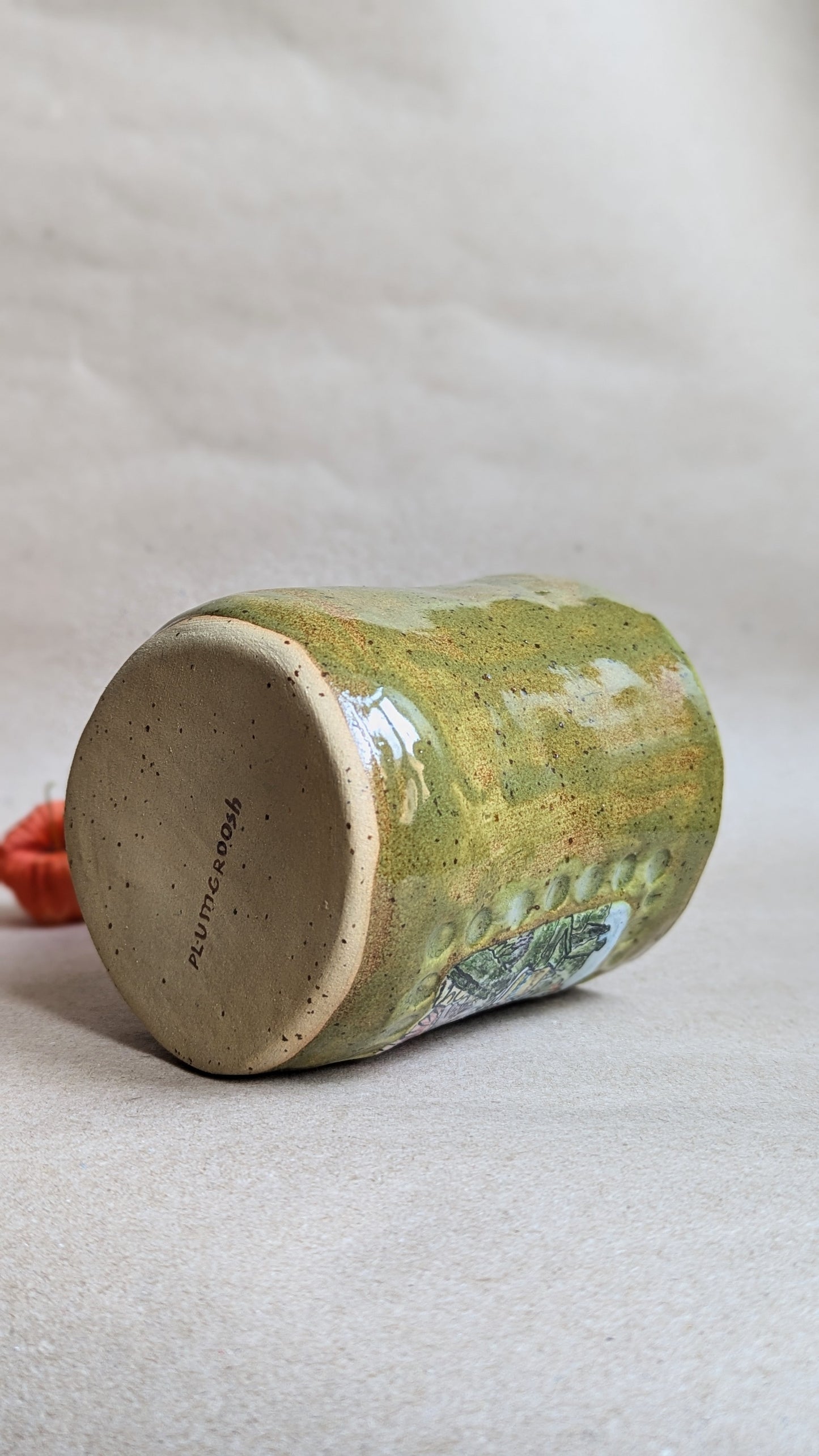 Handmade Mug with a Countess Goose