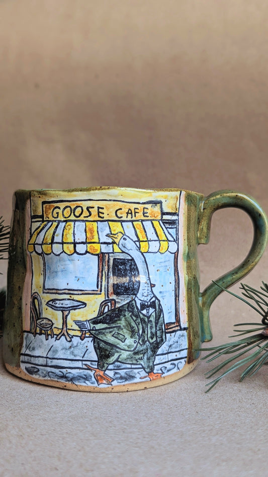 Goose Cafe Handmade Ceramic Mug