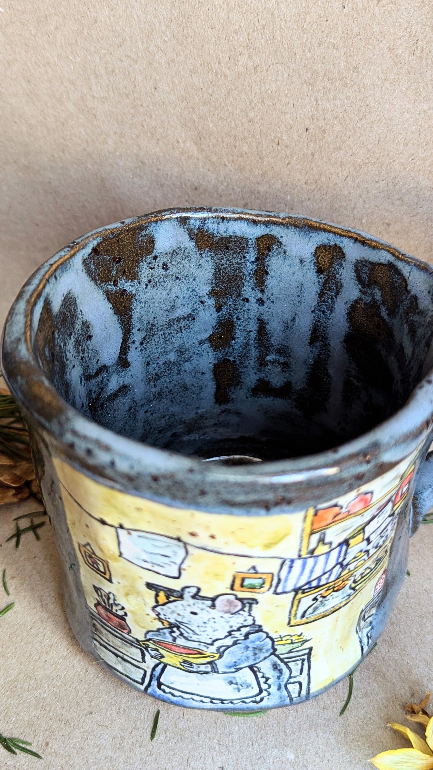 Mouse Kitchen Handmade Ceramic Mug