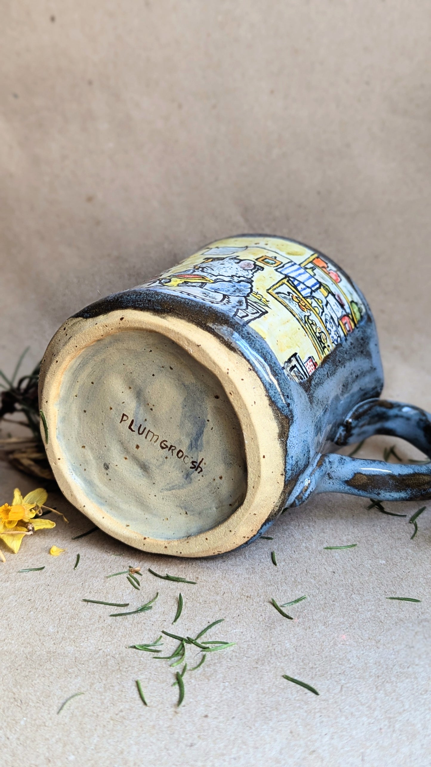 Mouse Kitchen Handmade Ceramic Mug